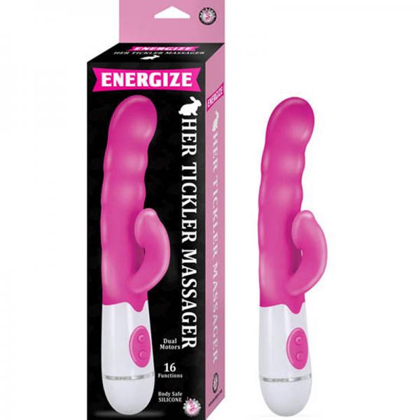 Energize Her Tickler Massager Pink - ACME Pleasure