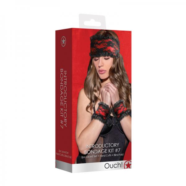 Ouch! - Introductory Bondage Kit #7 - Red - ACME Pleasure