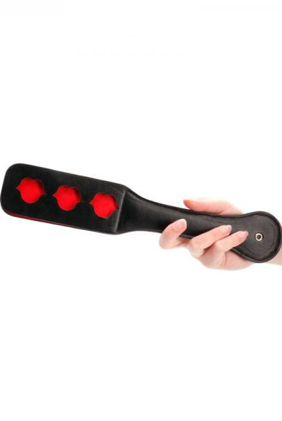 Ouch! Paddle - Lips - Black - ACME Pleasure