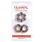 Classix Performance Cock Ring Set,smoke - ACME Pleasure