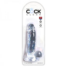 King Cock Clear 7in Cock With Balls - ACME Pleasure