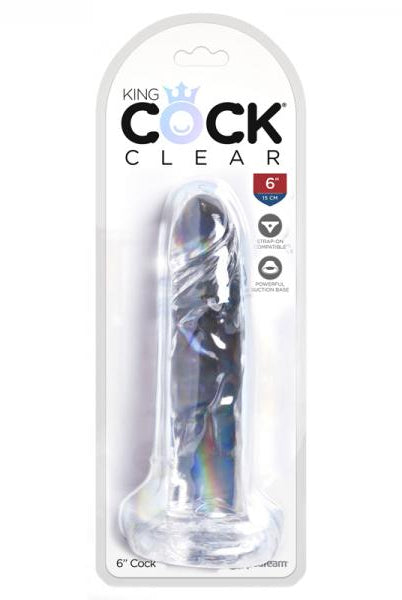 King Cock Clear 6in Cock - ACME Pleasure