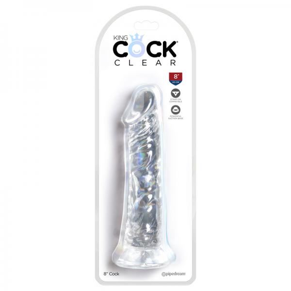 King Cock Clear 8in Cock - ACME Pleasure