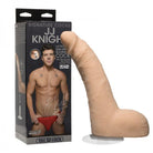 Signature Cocks Jj Knight 8.5 Inch Ultraskyn Cock With Removable Vac-u-lock Suction Cup Vanilla - ACME Pleasure