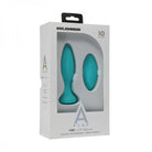 A-play Vibe Beginner Rechargeable Silicone Anal Plug With Remote Teal - ACME Pleasure