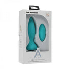 A-play Vibe Adventurous Rechargeable Silicone Anal Plug With Remote Teal - ACME Pleasure