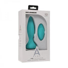 A-play Vibe Experienced Rechargeable Silicone Anal Plug With Remote Teal - ACME Pleasure