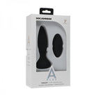 A-play Thrust Adventurous Rechargeable Silicone Anal Plug With Remote Black - ACME Pleasure