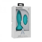 A-play Rimmer Experienced Rechargeable Silicone Anal Plug With Remote Teal - ACME Pleasure