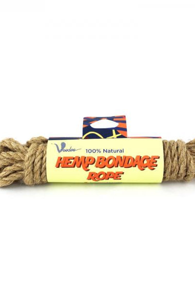 100% Natural Hemp Bondage Rope 10 Meters - ACME Pleasure
