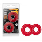 Stay Hard - Donut Rings Oversized - Red - ACME Pleasure