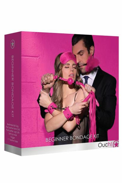 Ouch! - Beginners Bondage Kit - Pink - ACME Pleasure