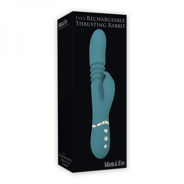 A&e Eve's Rechargeable Thrusting Rabbit - ACME Pleasure