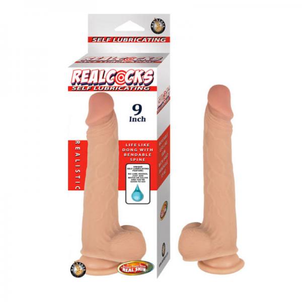 Realcocks Self Lubricating 9in-flesh - ACME Pleasure