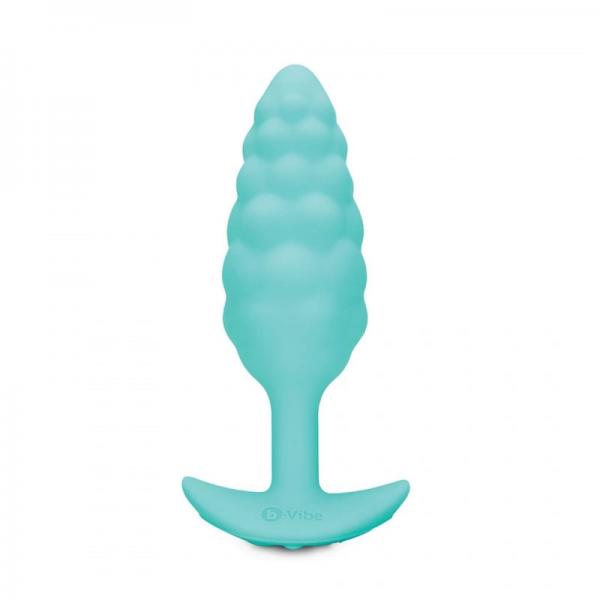 B-vibe Bump Texture Plug Mint - ACME Pleasure