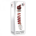 A&e Eve's Twisted Crystal Glass Dildo Red - ACME Pleasure