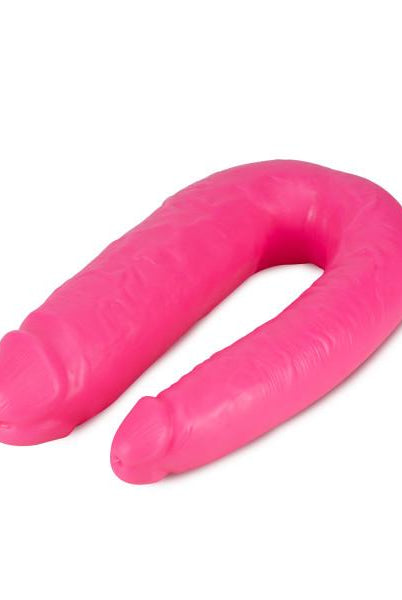 Big As Fuk 18 Inches Double Head Cock Pink - ACME Pleasure