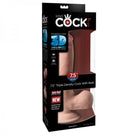 King Cock Triple Density 7.5 inches Cock, Balls Dildo Beige - ACME Pleasure