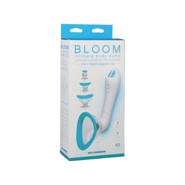 Bloom - Intimate Body Pump - Automatic - Vibrating - Rechargeable Blue/white - ACME Pleasure