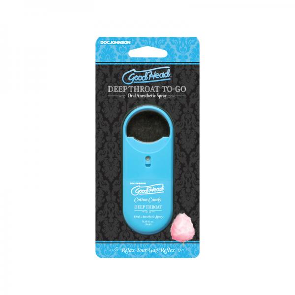 Goodhead - Deep Throat Spray To-go - Cotton Candy - 0.30 Fl. Oz. - ACME Pleasure