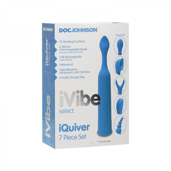 Ivibe Select - Iquiver - 7 Piece Set Periwinkle Blue - ACME Pleasure