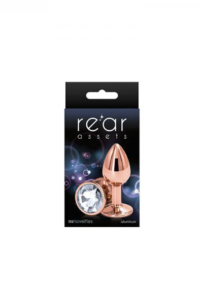 Rear Assets Rose Gold Small Clear - ACME Pleasure