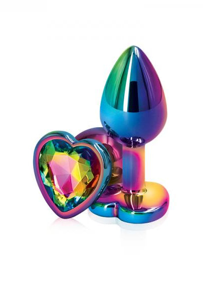 Rear Assets Mulitcolor Heart Small Rainbow - ACME Pleasure