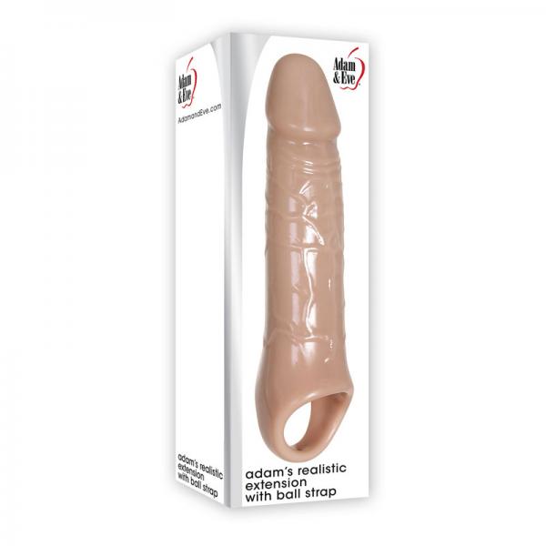 A&e Adam's Realistic Extension With Ball Strap - ACME Pleasure