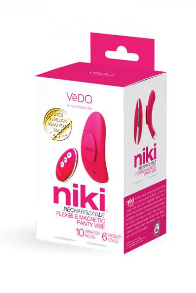 Niki Rechargeable  Panty Vibe Foxy Pink - ACME Pleasure