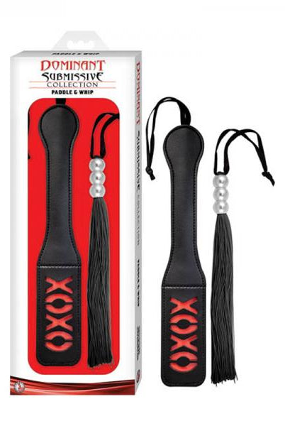 Dominant Submissive Collection Paddle & Whip - ACME Pleasure