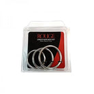 Stainless Steel  Stainless Steel 3 Piece Cock Ring Set (55mm/50mm/45mm) - In Clamshell - ACME Pleasure