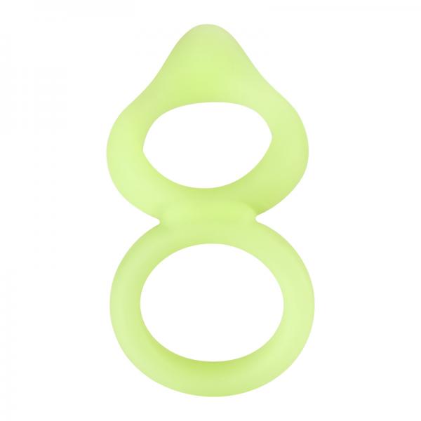 Forto F-88: Double Ring 100% Liquid Silicone Gitd - ACME Pleasure