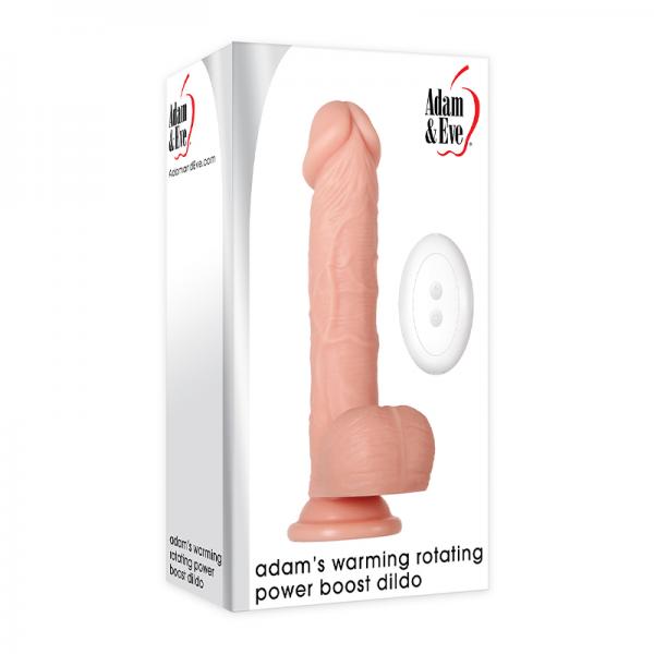 A&e Adam's Warming Rotating Power Boost Dildo - ACME Pleasure