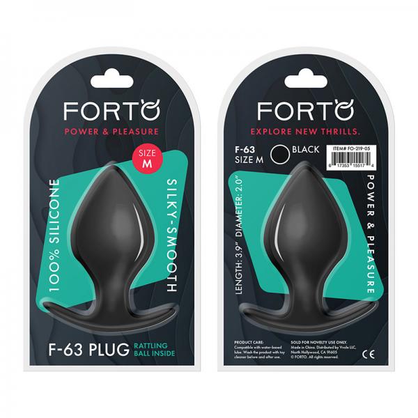 Forto F-63: Rattler Spade Med Black - ACME Pleasure