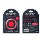 Forto F-12: 35 Mm 100% Liquid Silicone C-ring Black - ACME Pleasure