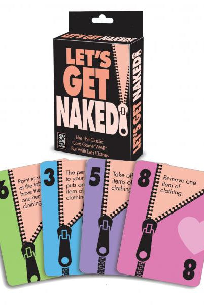 Let's Get Naked Card Game - ACME Pleasure