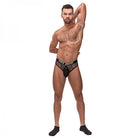 Mp Cock Pit Net Cock Ring Thong Blk Sm - ACME Pleasure