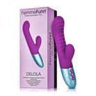 Femmefunn Delola Rabbit Vibrator Purple - ACME Pleasure