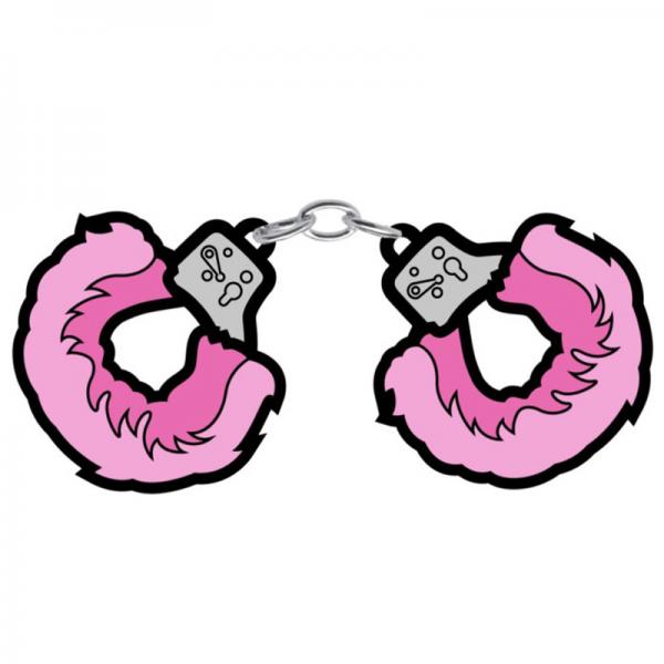 Sex Toy Pin Fuzzy Handcuffs - ACME Pleasure