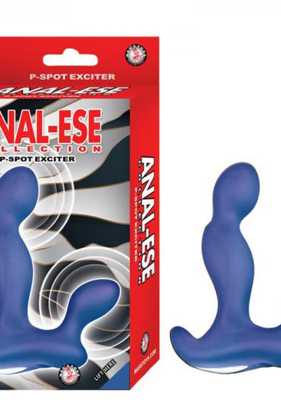 Anal-ese Collection P-spot Exciter - Blue - ACME Pleasure