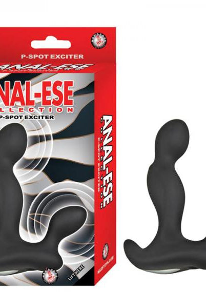 Anal-ese Collection P-spot Exciter - Black - ACME Pleasure