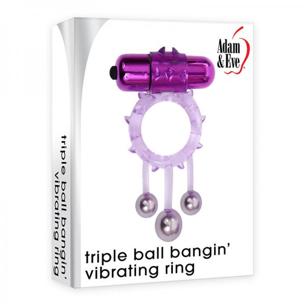 A&e Triple Ball Bangin' Vibrating Ring - ACME Pleasure