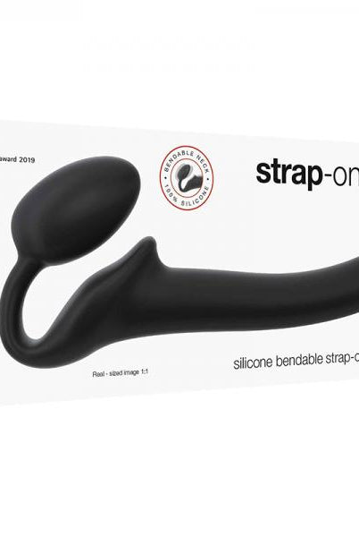 Strap-on-me Semi-realistic Bendable Strap-on Black Size S - ACME Pleasure