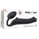 Strap-on-me Semi-realistic Bendable Strap-on Black Size L - ACME Pleasure