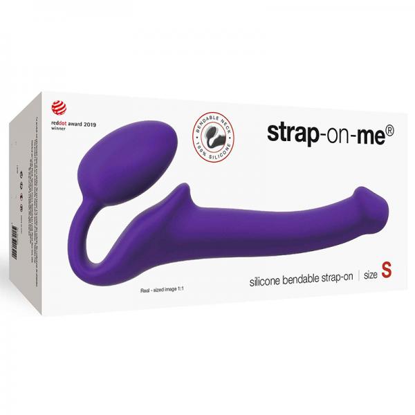 Strap-on-me Semi-realistic Bendable Strap-on Purple Size S - ACME Pleasure