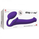 Strap-on-me Semi-realistic Bendable Strap-on Purple Size M - ACME Pleasure