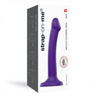 Strap-on-me Semi-realistic Dual Density Bendable Dildo Purple Size S - ACME Pleasure