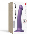 Strap-on-me Mono Density Dildo Metallic Purple Size M - Shine - ACME Pleasure