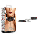 Ouch! Old School Tattoo Printed Collar And Leash - ACME Pleasure