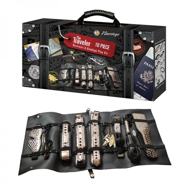 The Traveler Restraint & Bondage Play Kit - 10 Pcs - ACME Pleasure